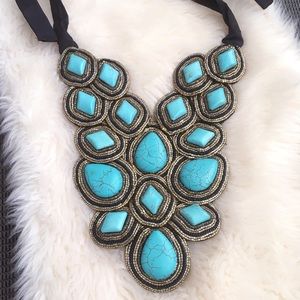 Gorgeous Turquoise Statement Necklace